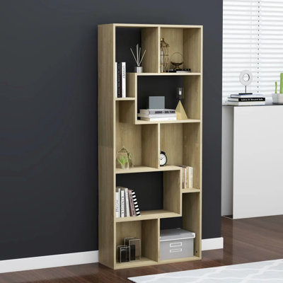 161cm H x 67cm W Geometric Bookcase