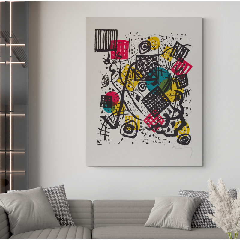 Small Worlds by Wassily Kandinsky - Wrapped Canvas Print, 81" H x 61" W