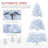 6ft Tall Prelit Artificial Christmas Tree