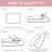  Queen Rose Pregnancy Pillows For Sleeping, Cooling U Shaped Body Pillow, Maternity Pillow For Pregnant Women With Silky Soft Cover, Pink-1606931520