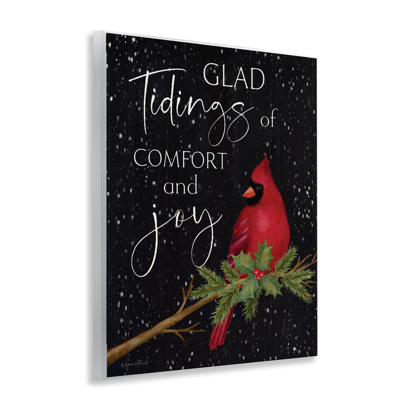 Art mural sur toile Comfort & Joy par Annie Lapoint