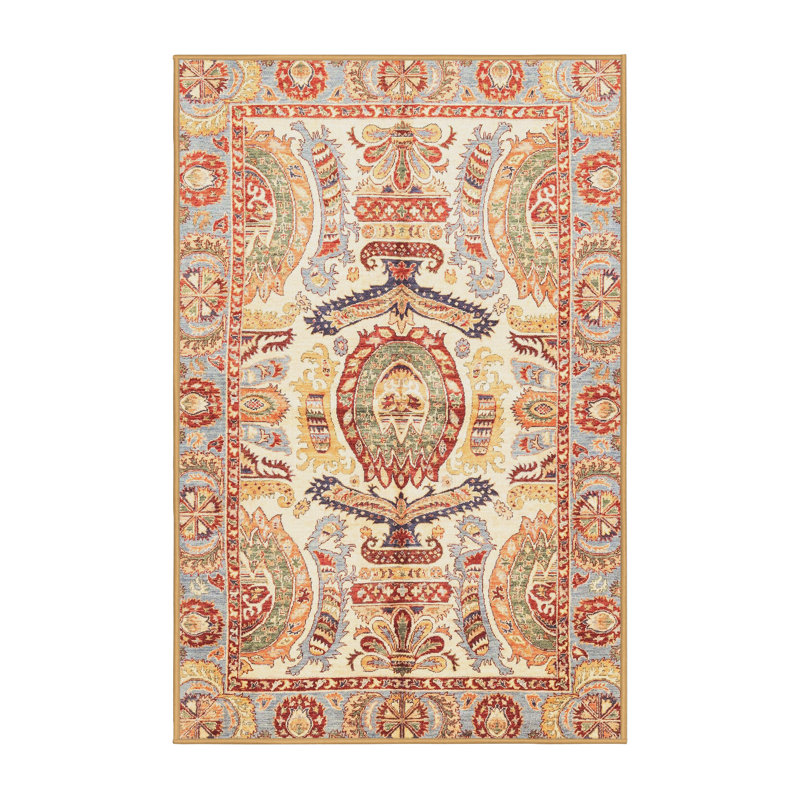 Abstract Indoor Rug, Rectangle 8' x 10'