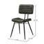 Ensemble de 2 chaises de salle à manger rembourrées en cuir-2002198929