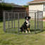 Parc pour animaux 8 panneaux extensible