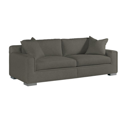 Hinson 98" Square Arm Sofa with Reversible Cushions
