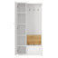 Arbre d'entrée élégant avec banc rabattable, armoire à chaussures minimaliste avec tablettes réglables, mobilier multifonctionnel avec crochets de suspension pour vestibule, vestibule, blanc