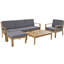 Ensemble de meubles d'extérieur avec coussins Louida-1019505567