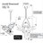 16" Jarold Directional 3 - Blade LED Ceiling Fan with Wall Control-593782441