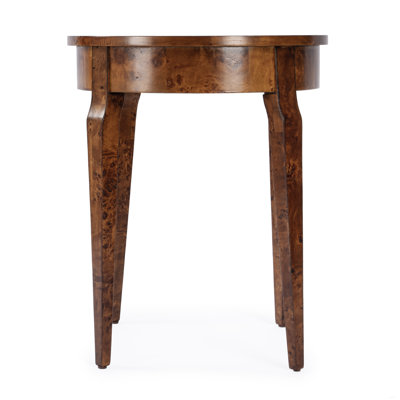 Archer 1 Drawer Burl Side Table