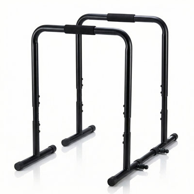 41" x 26" Freestanding Height-Adjustable Heavy Duty Dip Station