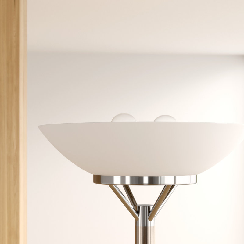 Buford 71.5'' Chrome Torchiere Floor Lamp