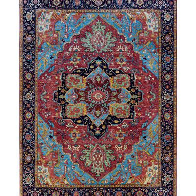 Hand Knotted Oriental Area Rug