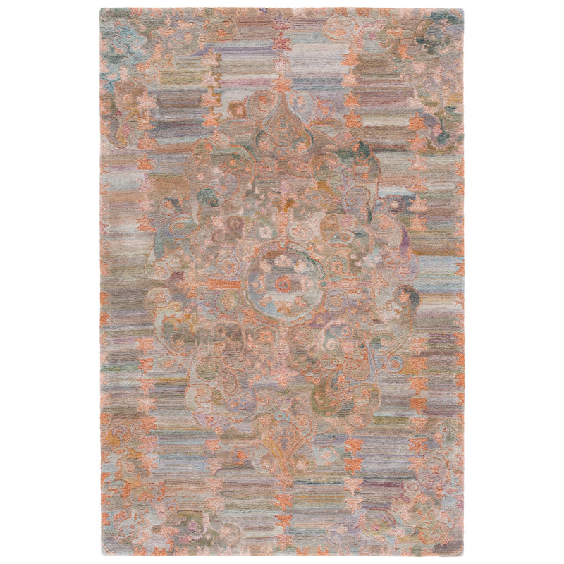 Marquee 105 Hand Tufted Performance Oriental Rug, Rectangle 4' x 6'