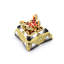 Petite broche papillon sur boîte décorative avec cristaux autrichiens
