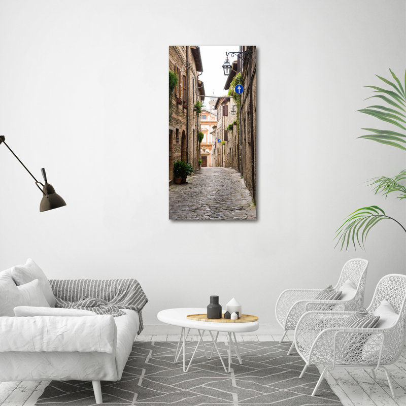 Italian Streets - Wrapped Canvas Print