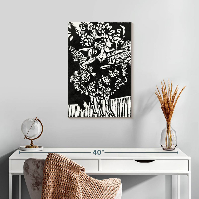 Avery Two Dancing Girls, 24" H x 16" W
