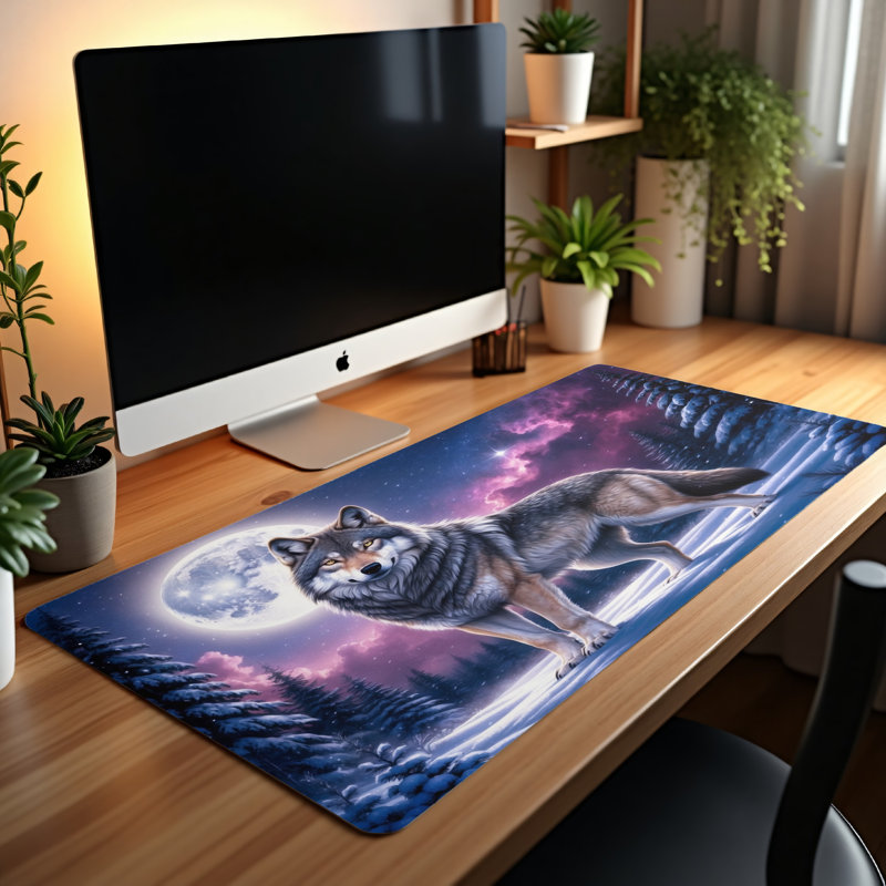 Polyester Desk Pad, 23.6x13.8