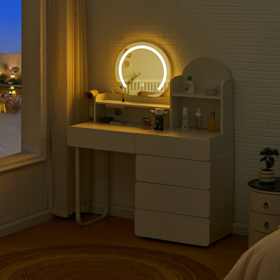 Dressing Table with Mirror