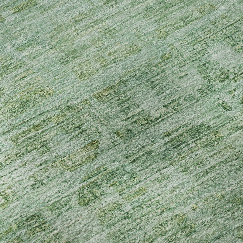 Premium Machine Washable Verlin AMF1775 Border Rug, Rectangle 3' x 5'
