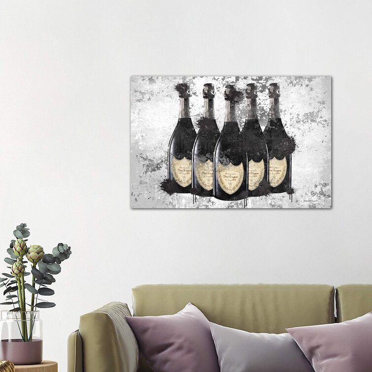 Champagne II Canvas Print by Amanda Greenwood