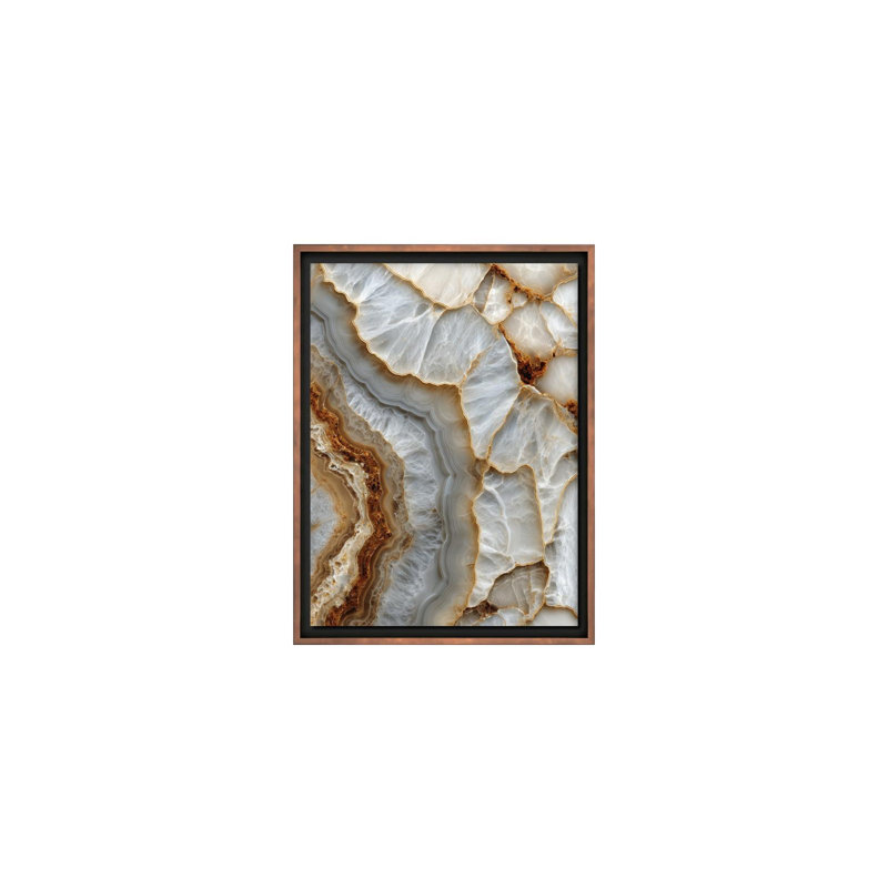 Amber Strata, 30" H x 40" W