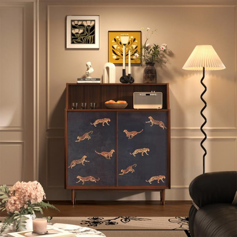 Retro-Style Small-Sized Sideboard