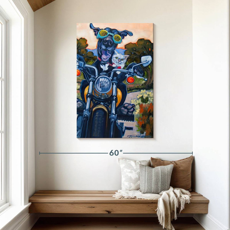 Ketti Under An Orange Sky, 45" H x 30" W