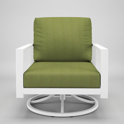 Townsend Metal Outdoor Chair With Sunbrella Cushion