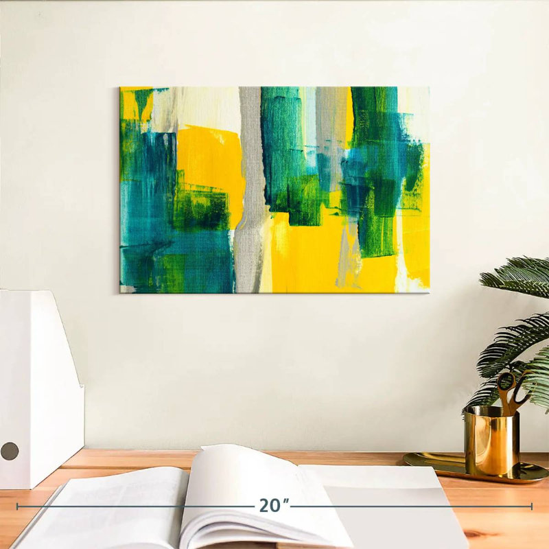 Avery révélant le bleu sarcelle II, H 8 po x l 12 po