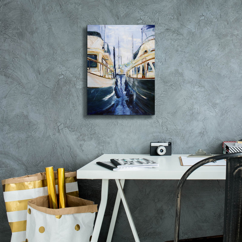Toile épique «Grand Banks» par Curt Crain, 12 po x 16 po, H 16 po x l 12 po