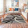 Devonshire Abstract Gray/Black/Ivory Area Rug