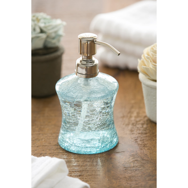 Distributeur de savon, Bleu