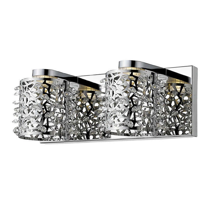Éclairage pour meuble-lavabo 2 lumières Kimberlee