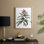 «Christmas Holiday Art DCCCL XXII», reproduction d'art encadrée - bois massif