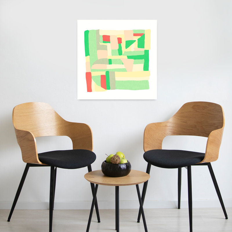 Art contemporain contemporain abstrait, H 24 po x l 24 po