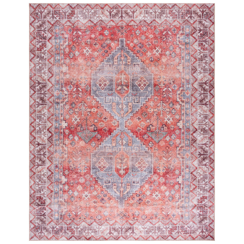 Chaveli Performance Machine Washable Oriental Rug, Rectangle 8' x 10'