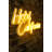 Flexible Neon LED Lighting Strips, Waterproof IP67, Yellow Color, 12V DC, 11.8 x 20.1 x 0.8 inches | PVC Foam Template, 12V 4A Adaptor, 12.0 ft Total Length | Perfect for Home Decor & Party Lighting-750992829