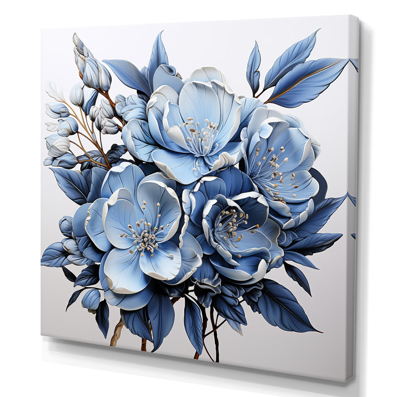 «A Bouquet Of Rhododendrons I» sur toile, Toile tendue, H 36 po x l 36 po x P 1,5 po
