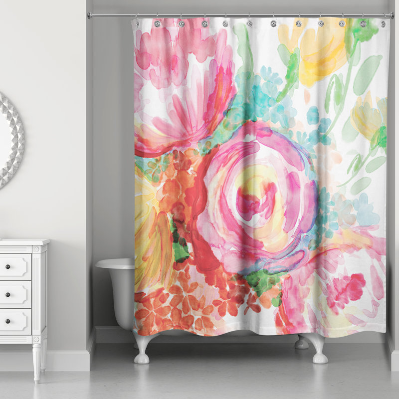 Floral Shower Curtain