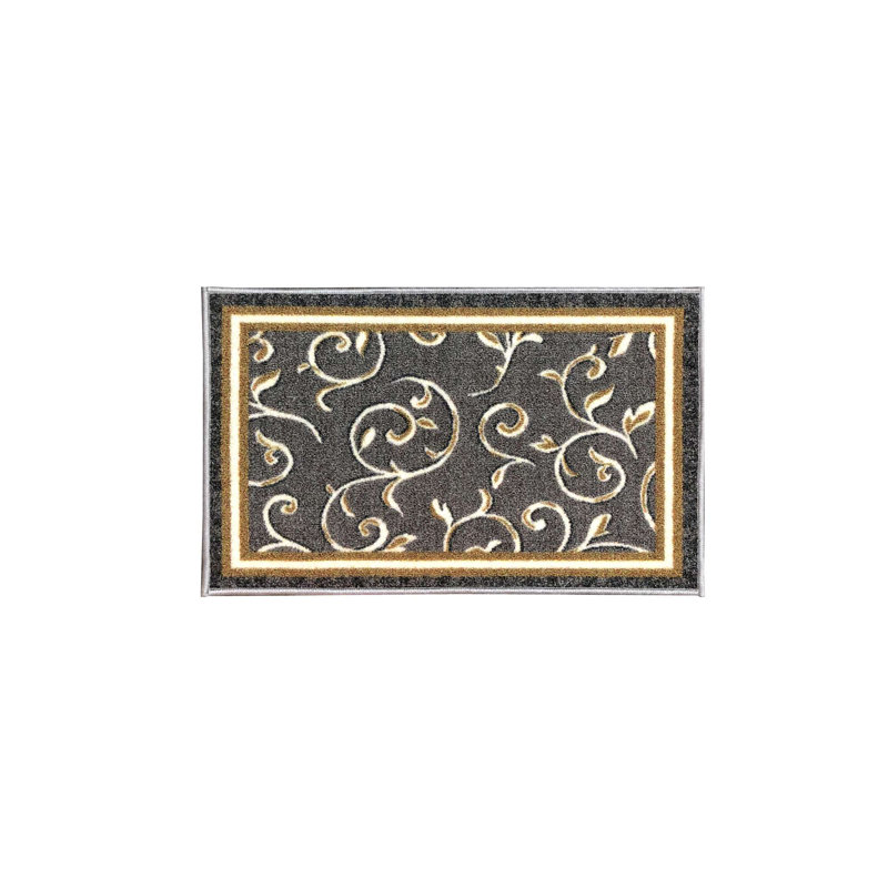 Tapis d'entrée 30 po x 20 po Middleway Stair, Gris