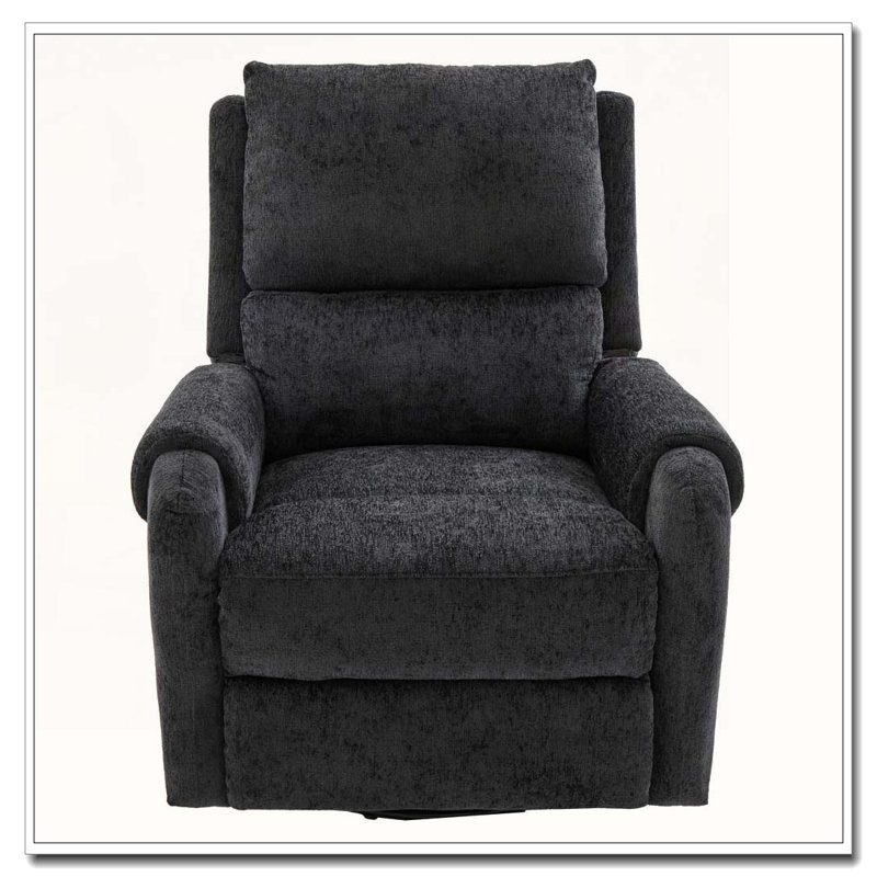 Manual Recliner Massage Recliner Chair, Black