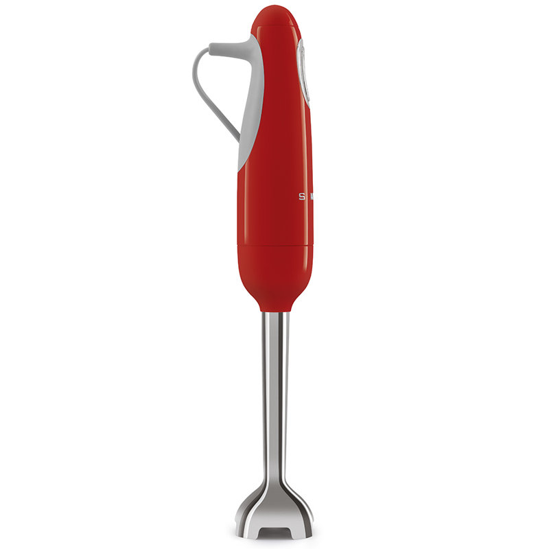 SMEG 50's Retro Style Handheld Immersion Blender, Red Glossy
