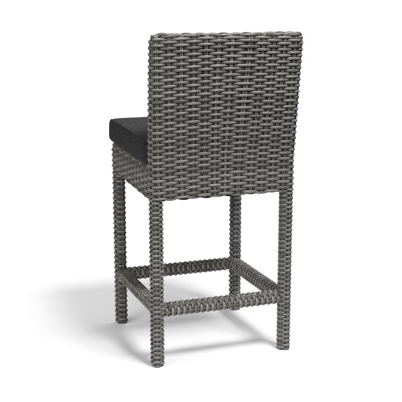 Emerald II Outdoor Bar Stool, Counter Stool (26” Seat Height)
