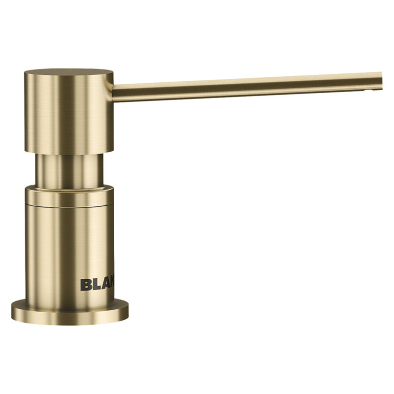 Lato Soap Dispenser, Satin Gold
