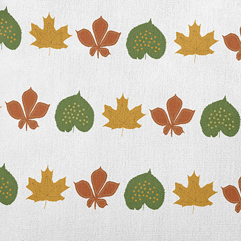 Housse et insert en polyester, Oignon vert, 16 po x 16 po, Carré