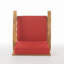 Chaise de patio avec coussins Claytor-778230268-778230267