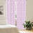 Flower Semi-Sheer Rod Pocket Curtain Panels-45200571-45212585