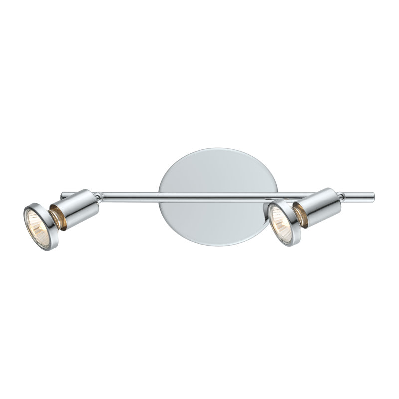 Buzz 14.17'' 2 -Light Track Track Kit with Dimmable and Adjustable Head