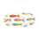 Pesci Colorati Earthenware Platters