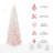 No-Hassle Unlit Artificial Christmas Tree With Slim Pencil Shape And Realistic Branches-384050546